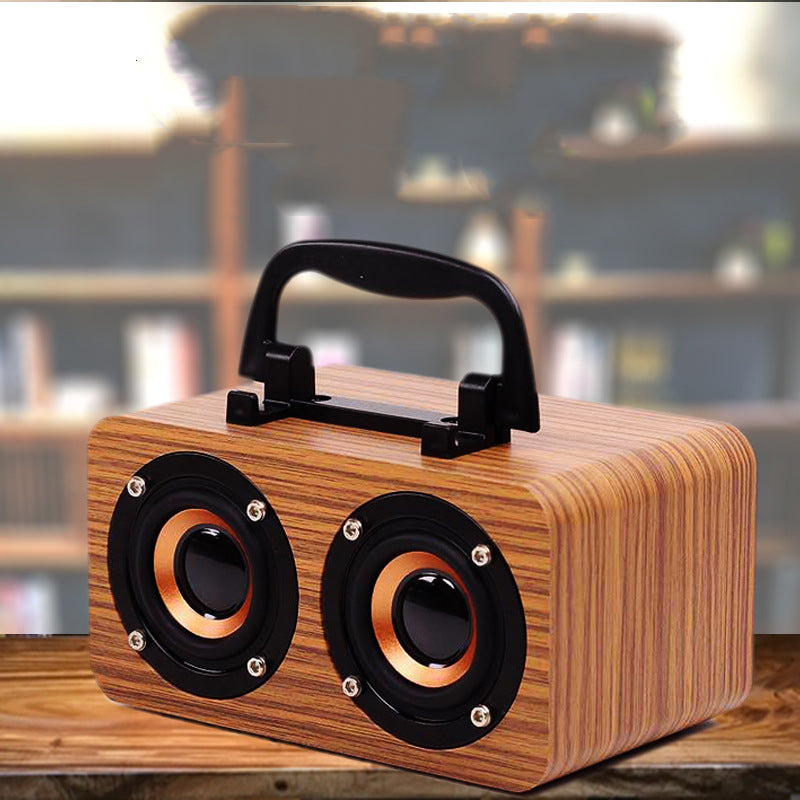 Elevate Your Sound Experience with Our Wooden Wireless Bluetooth Speaker